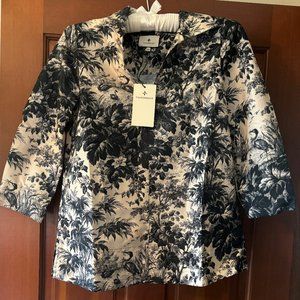 NWT!!! Tuckernuck Noir Toile Margot Top